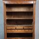 Louis Philippe period Burgundy armoire in walnut and burl wood circa 1830