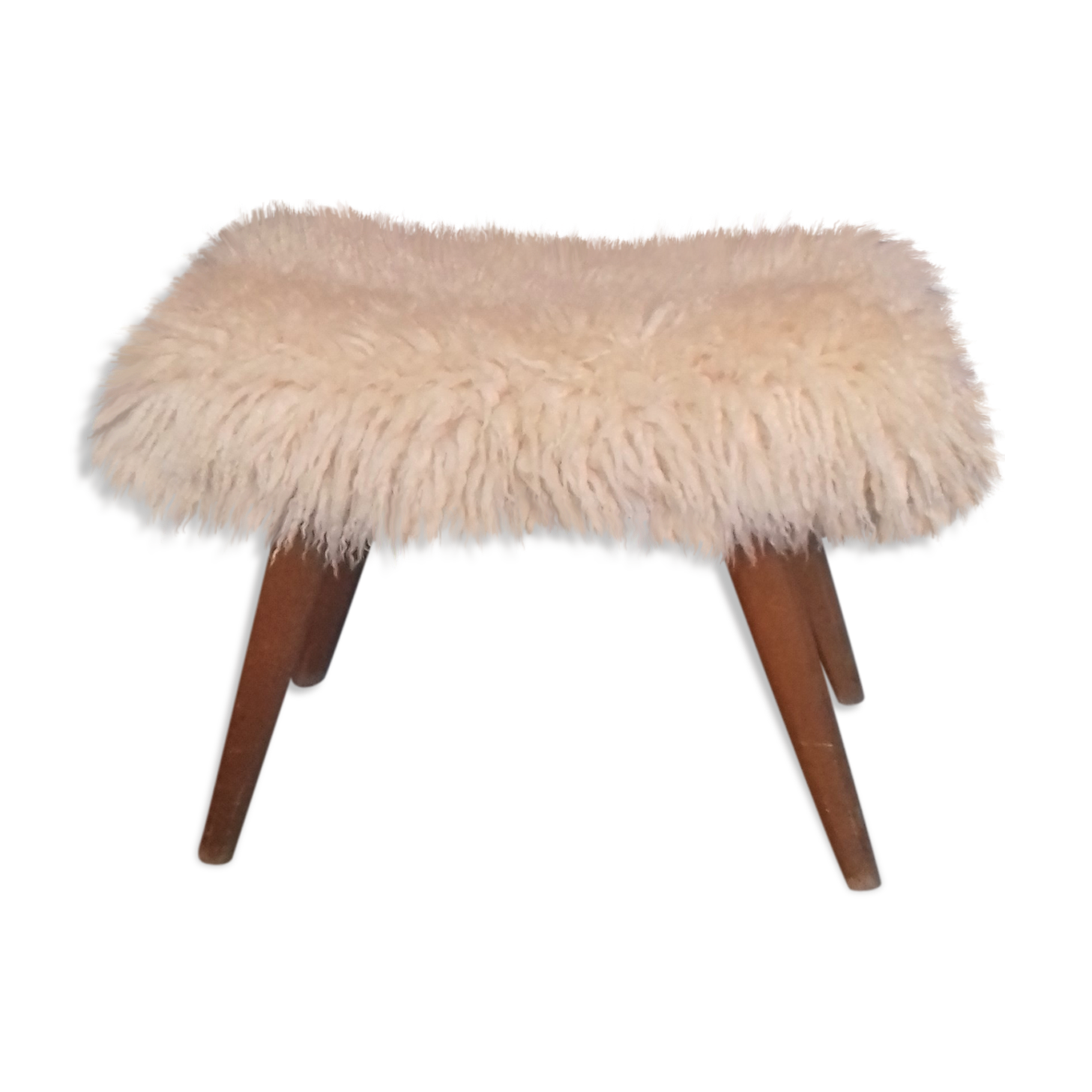 Footrest sheepskin