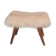 Footrest sheepskin