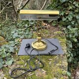 60s brass notary lamp