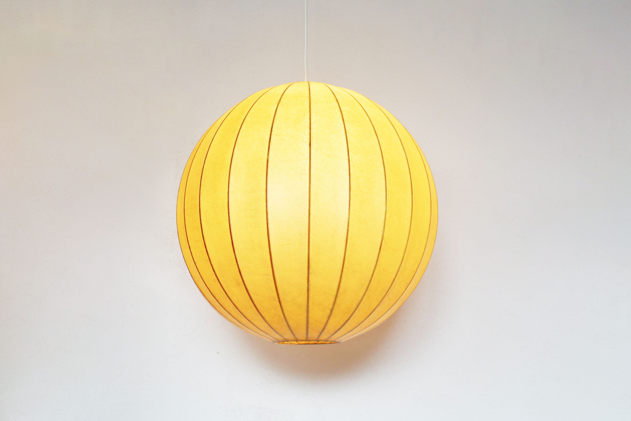 Rare and Fabulous XXL Mid-Century Modern Cocoon pendant lamp
