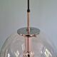 Suspension Space Age in smoked glass