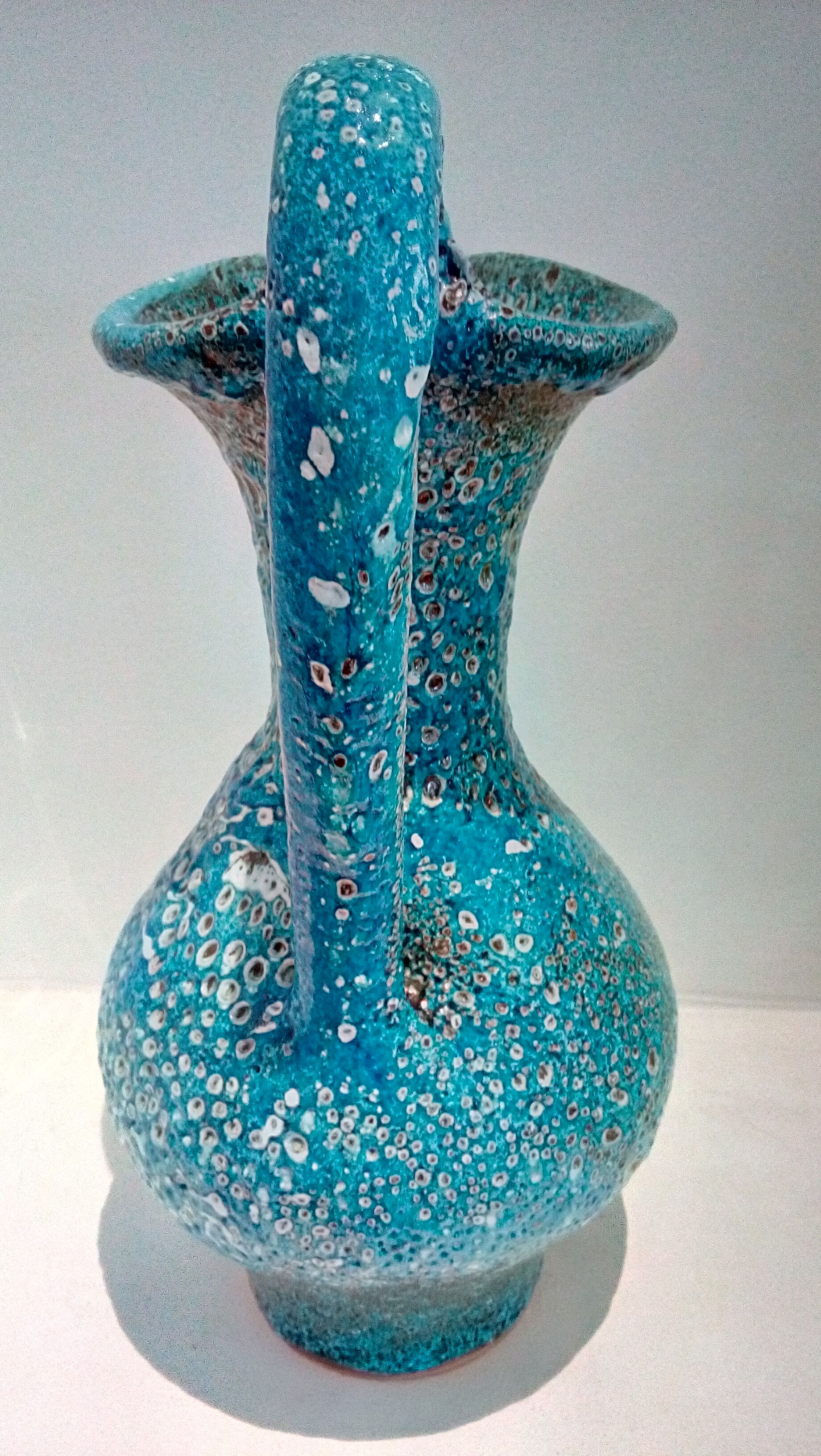 Pitcher fat lava turquoise sea foam