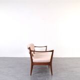 Canapé en teck norvégien par Fredrik A. Kayser et Adolf Relling pour Arnestad Bruk