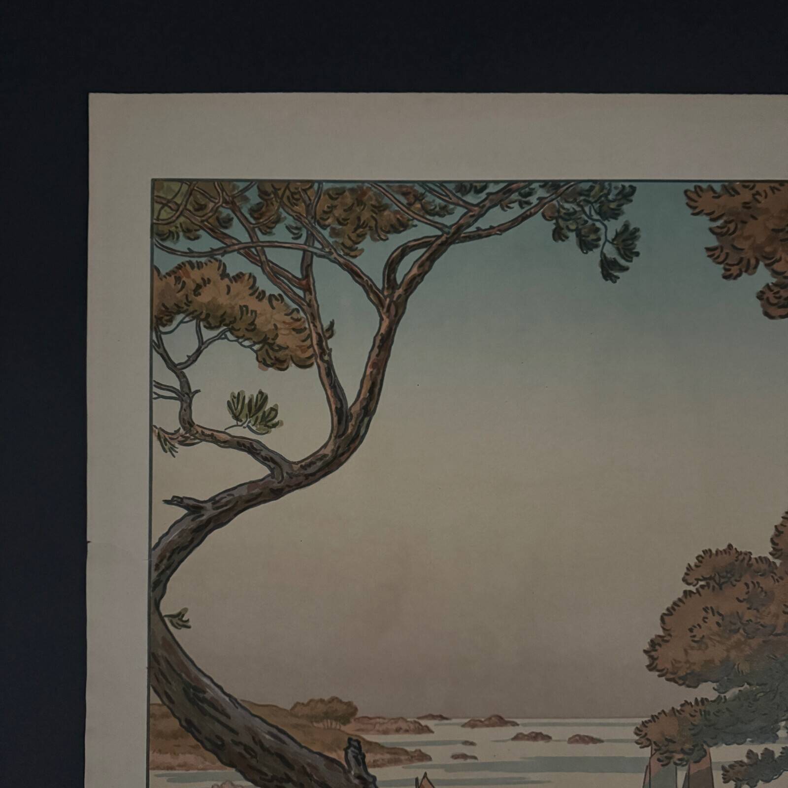Lithograph by Henri Rivière Aspects of Nature - Summer Evening