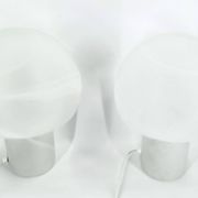 Paire de lampes de table champignons par Peil & Putzler, années 1970