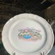 Italian decorative plate "Tre Ci" - naive village & birds décor