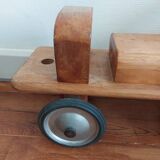 Vintage wooden car