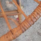 Rattan and bamboo garden furniture