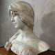 Marble bust of a woman