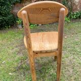 Chaise en pin par Rainer  Daumiller vers 1960