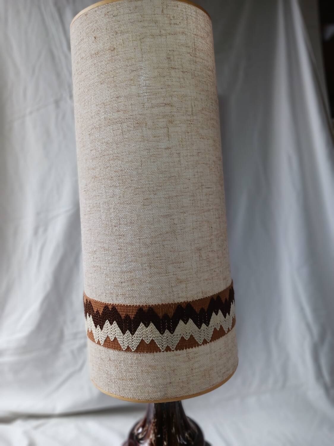 New 70s ceramic floor lamp