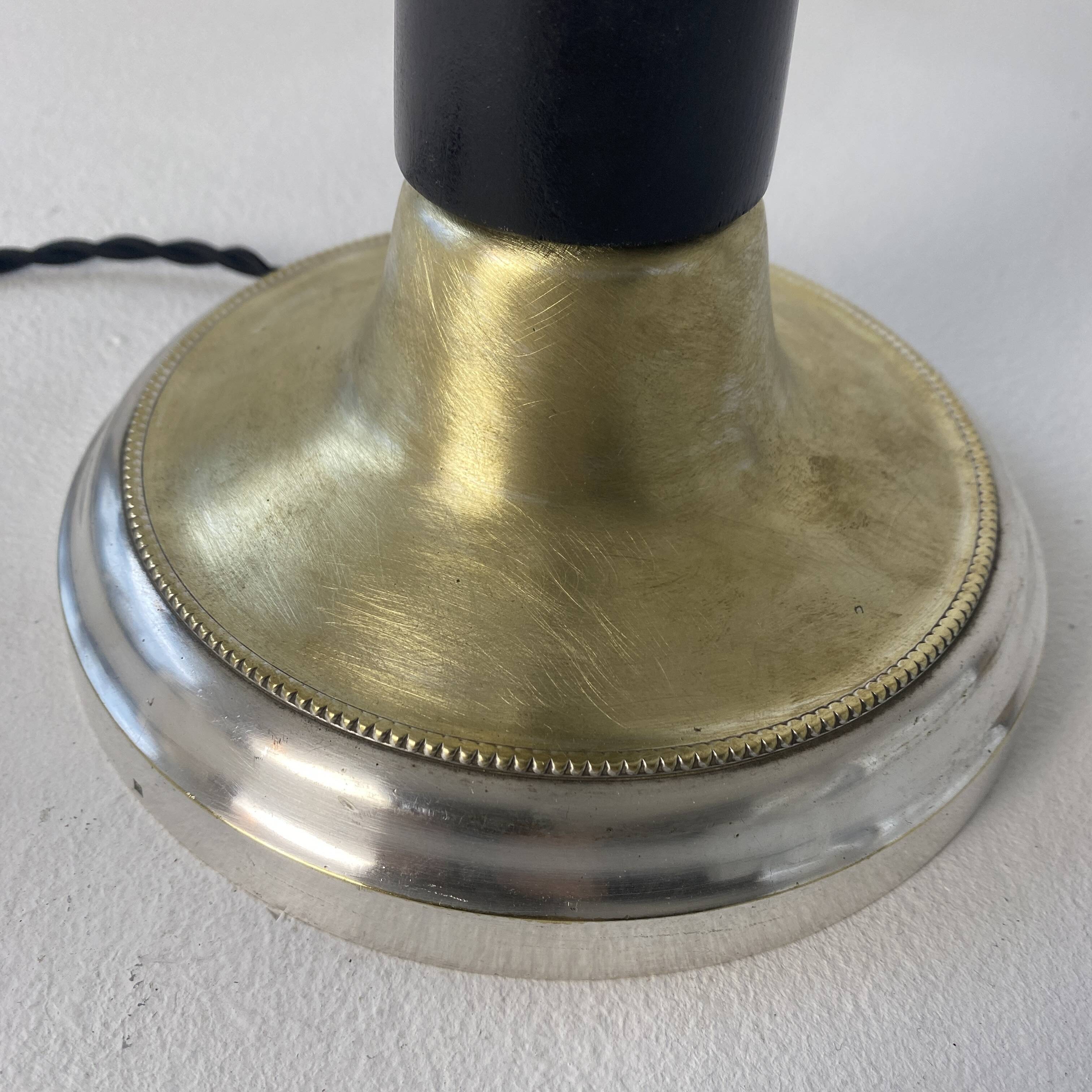 Old vintage art-deco table lamp