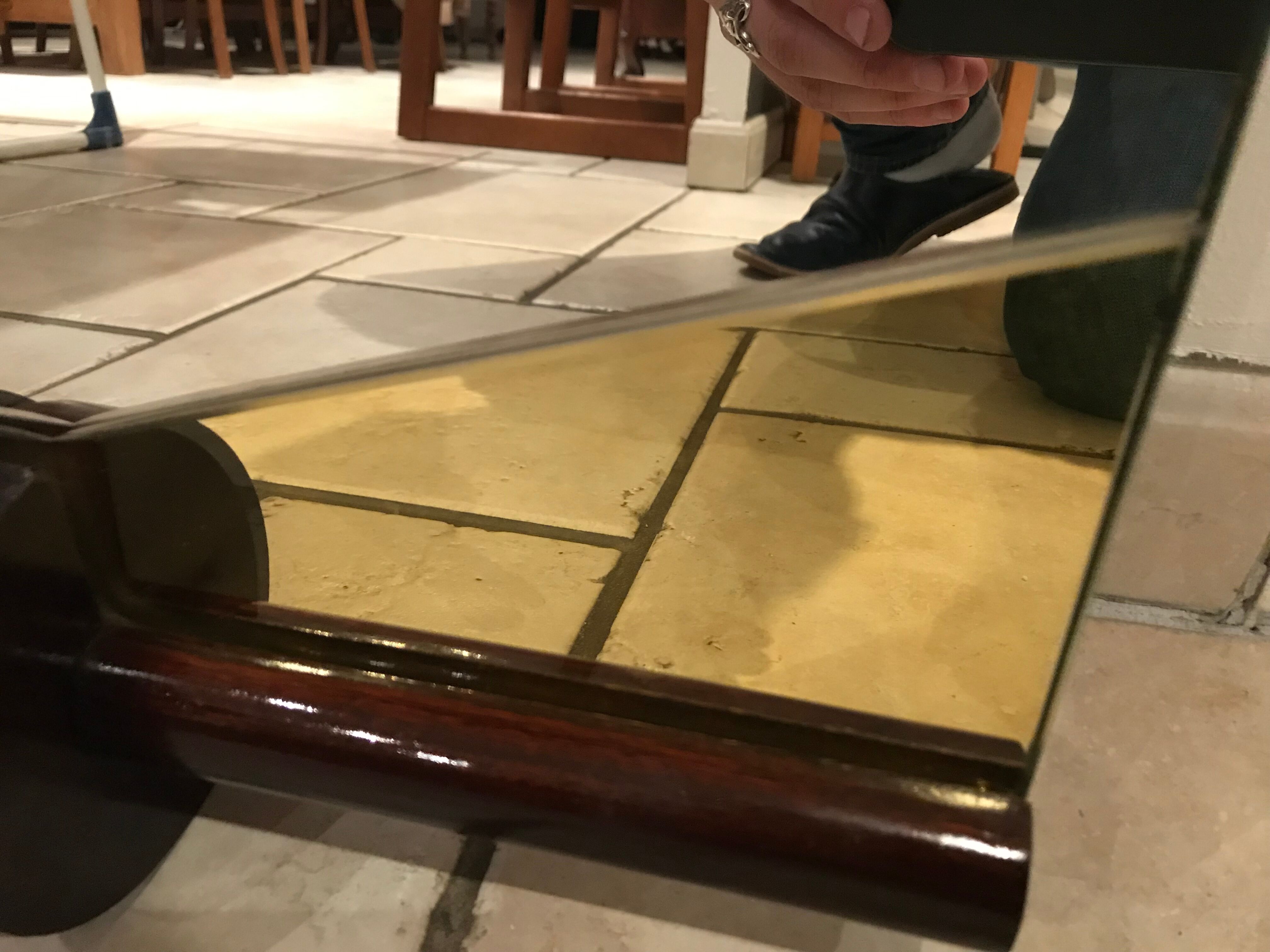 Mirror time art deco 44x77cm