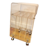 Meuble hi-fi range vinyle vintage David lange