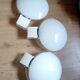Vintage opaline round wall lamps - 40s/50s