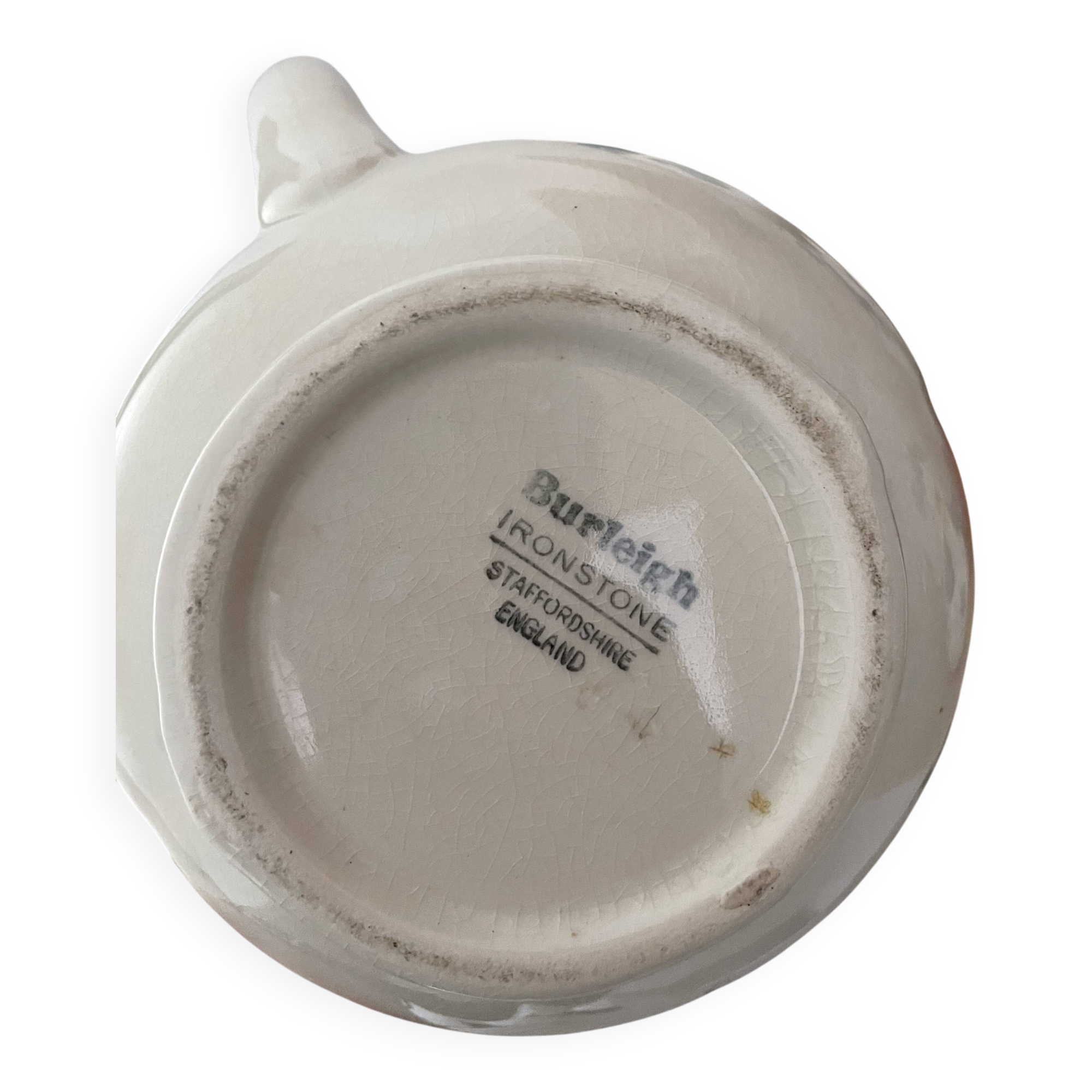 Pichet zoomorphe cochon burleigh ironstone