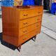 Vintage chest of drawers 60s 4 drawers