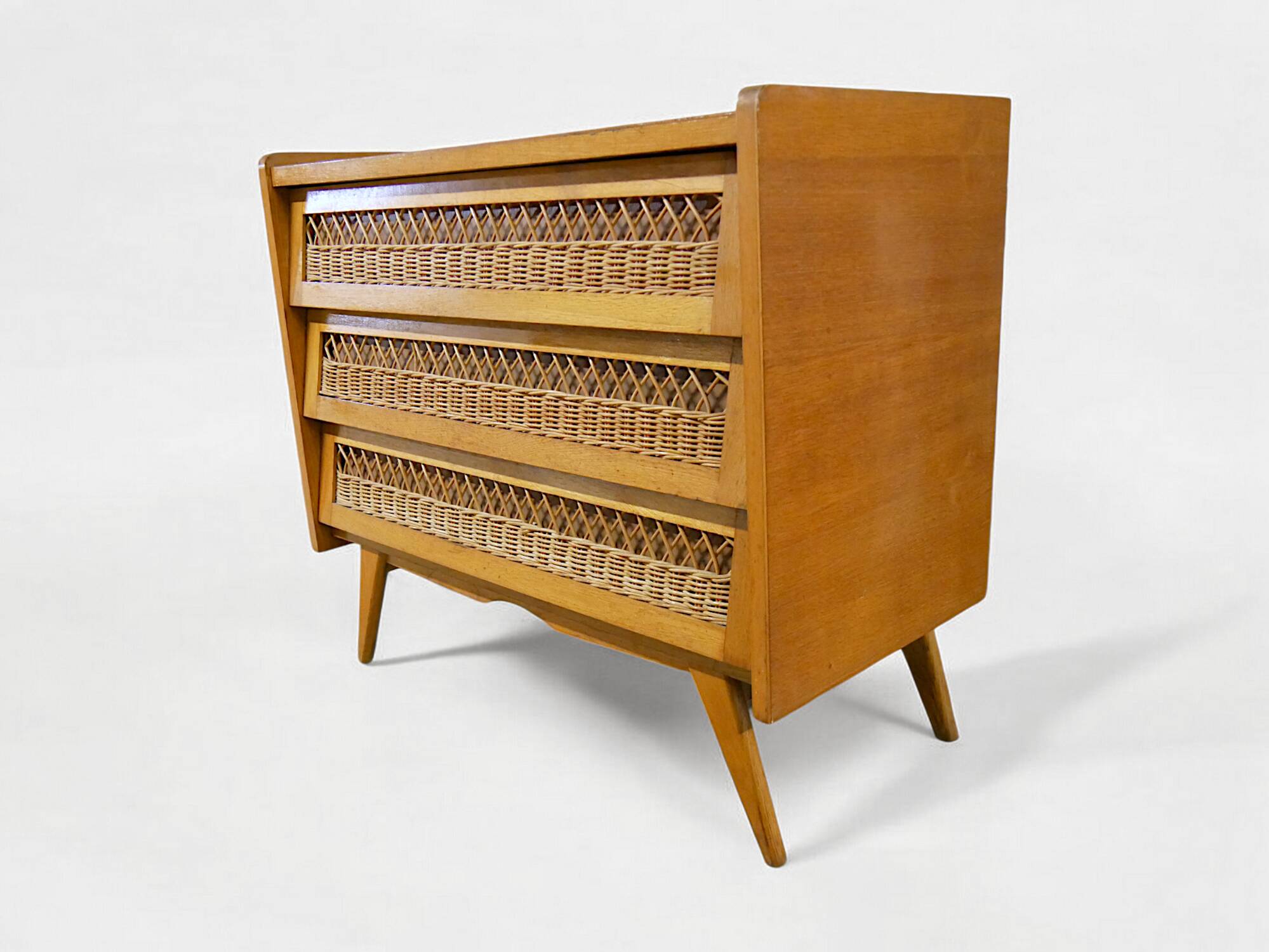 Compass Leg Chest of Drawers - Vintage - Circa 1960