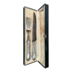 Vintage cutting service cutlery box