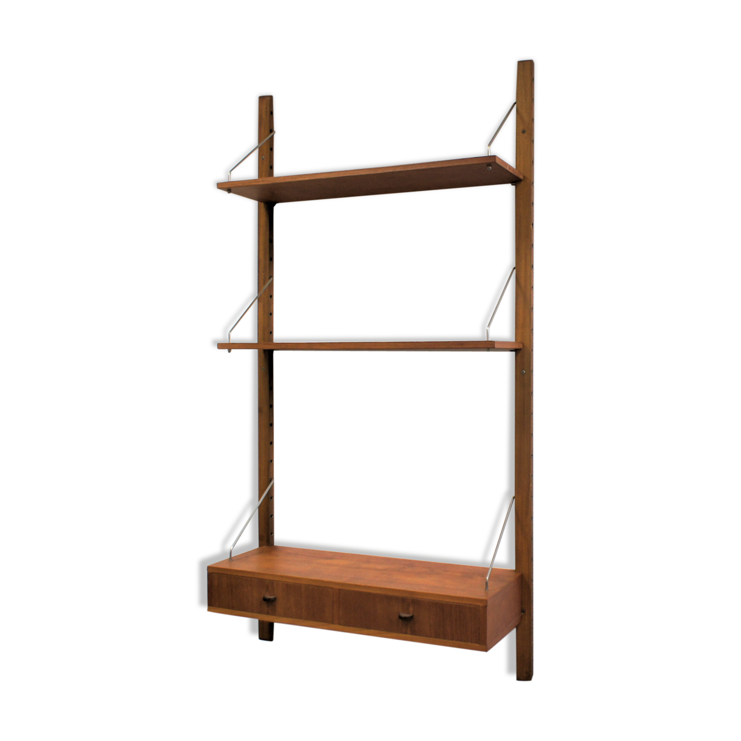 Scandinavian teak library