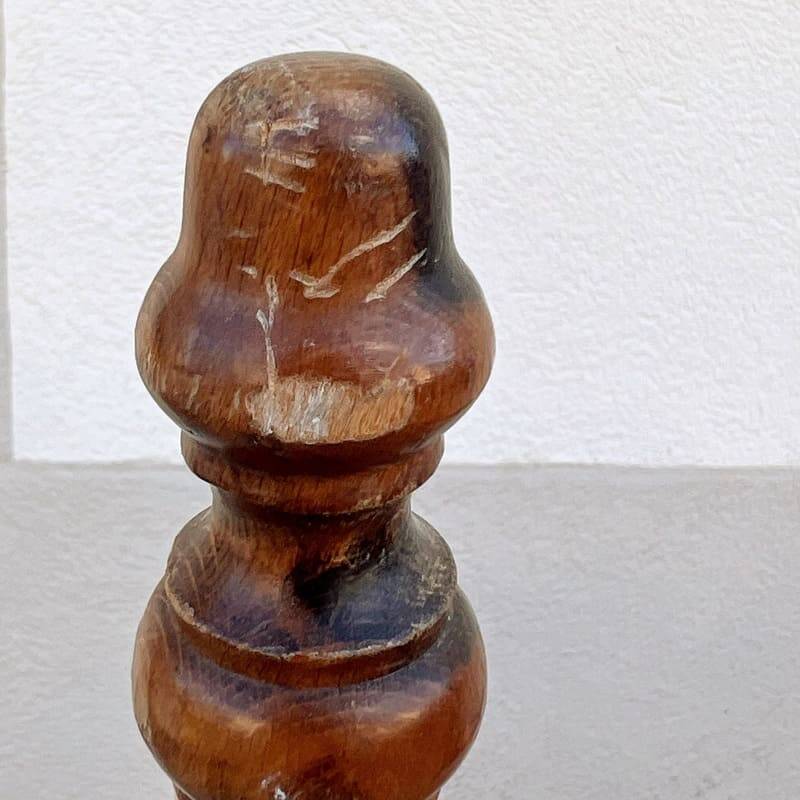 Oak mulched country armchair