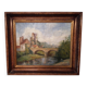 Painting by Maurice Fleurival viewed from Moret-sur-Loing (Seine-et-Marne),