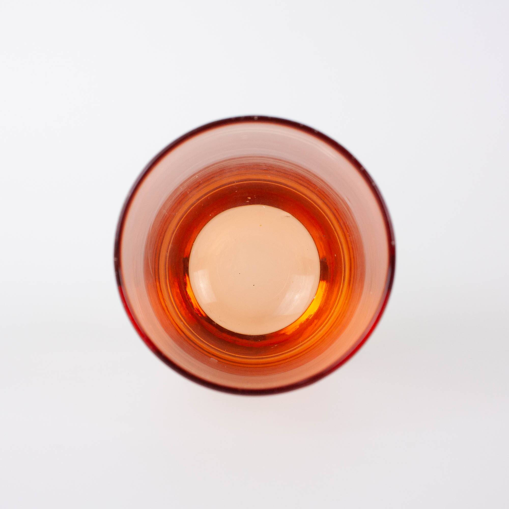 Set of 4 Italian Colorful Glasses, 1980s