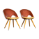 Eddie Harlis for Thonet, two chairs, 50