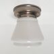 Opal glass Gispen ceiling lamp by GISO, 1960s