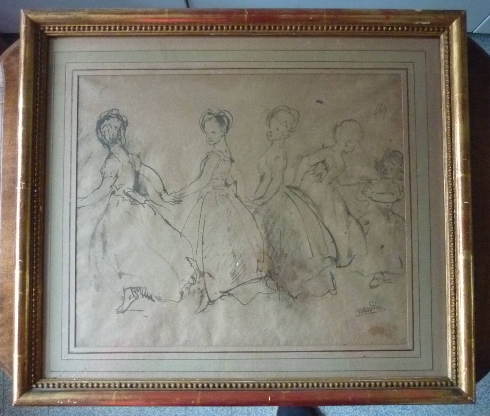 Dance, Lithograph numbered 29/240 after NAUDIN