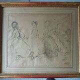 Dance, Lithograph numbered 29/240 after NAUDIN