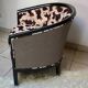 Vintage barrel chair