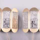 Set of Danish Wall Lamps by Vitrika, 1960s