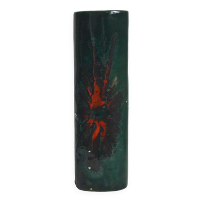 Vase abstrait vert