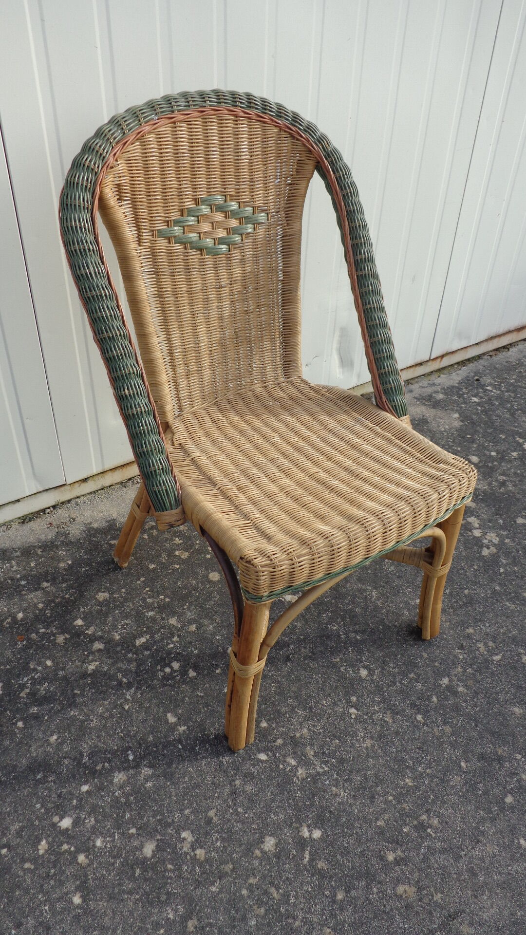 Rattan garden lounge