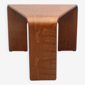 Table basse design des années 1970 en contreplaqué