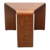 1970s designer coffee table in plywood