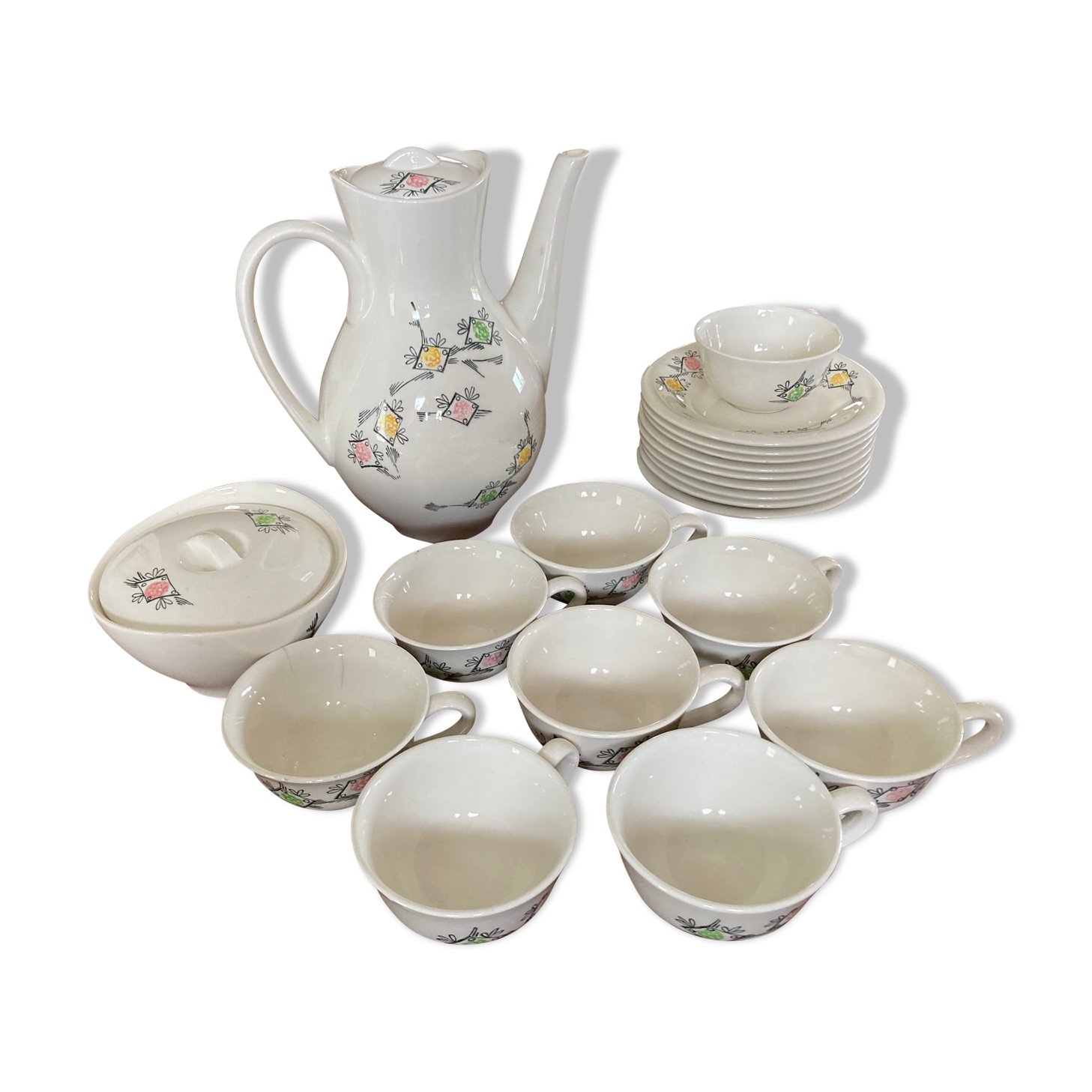 Coffee service in Gien