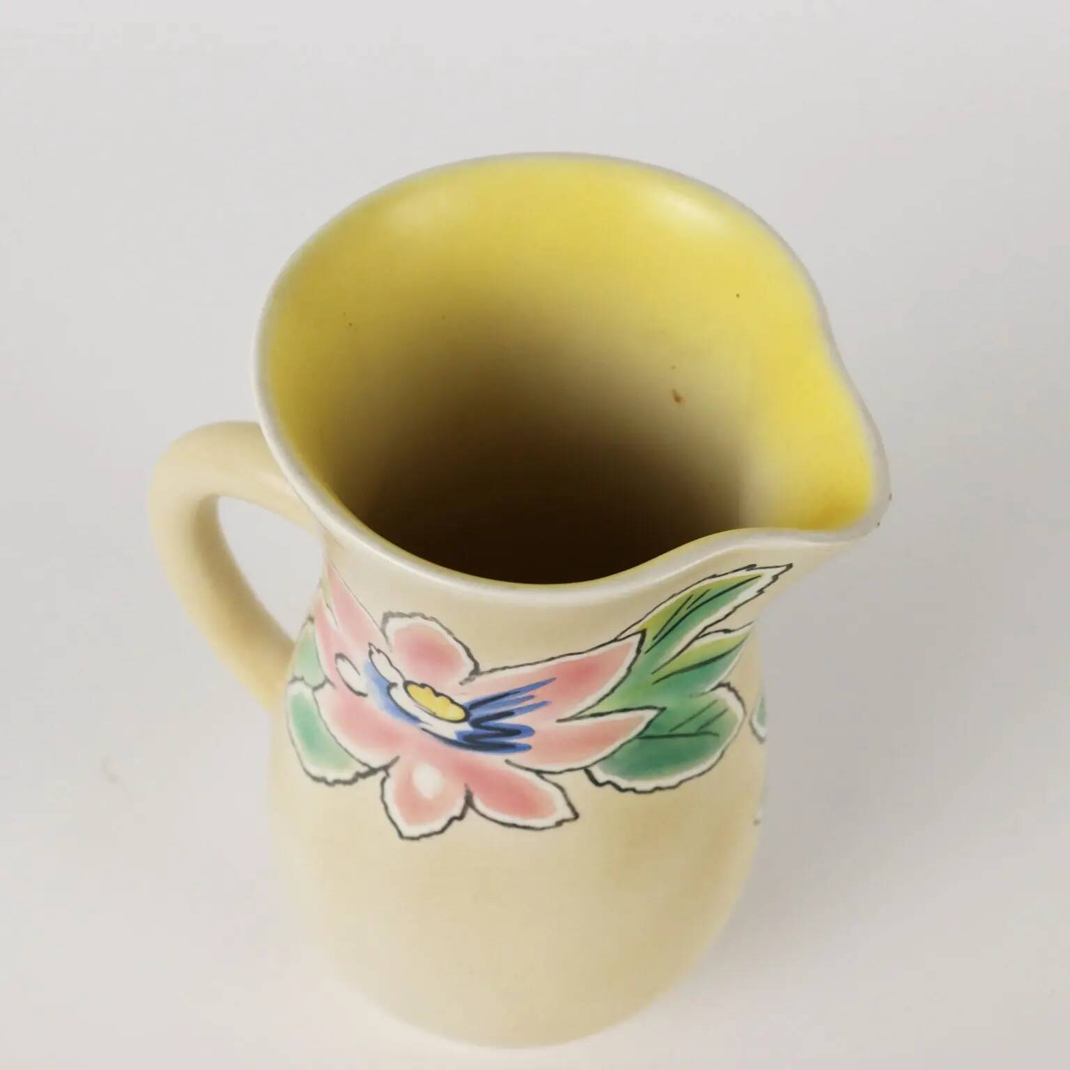 Ceramic pitcher Lenci - Italy 20th century