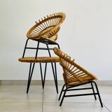 Children's rattan lounge set