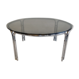 Table basse chromée
