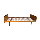 Lit une place en bois