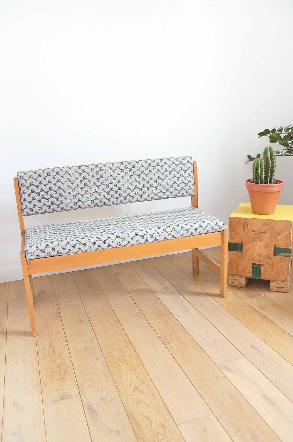 Wooden vintage bench