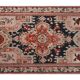 Vintage Turkish hallway rug 107x558 cm