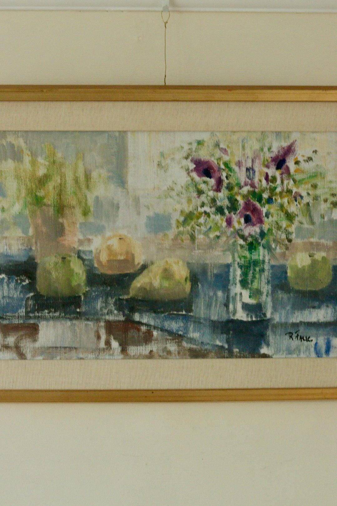 Nature morte aux fleurs violettes de Ragnar Falk