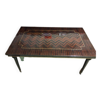 Macassar ebony table from 1967.