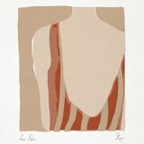 Female figure giclee art print, 50x70cm