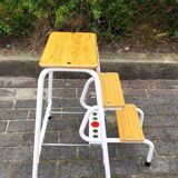 Vintage Hailo stool, 1980s