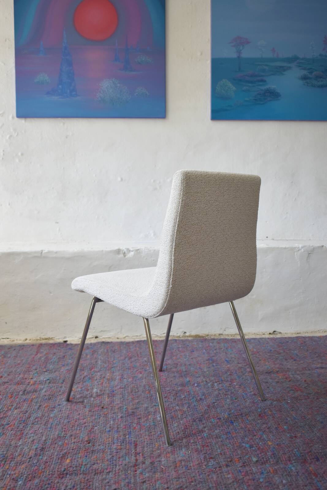 Set of 6 Ligne Roset TV Dining Chairs by Pierre Paulin